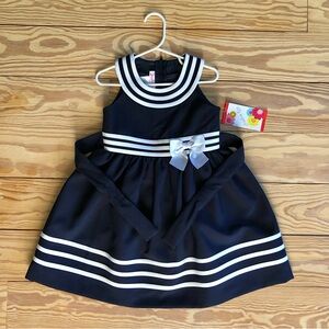 NWT Jessica Ann - Sailor Themed Dress - 4T